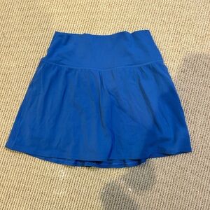 Blue Athletic Skirt